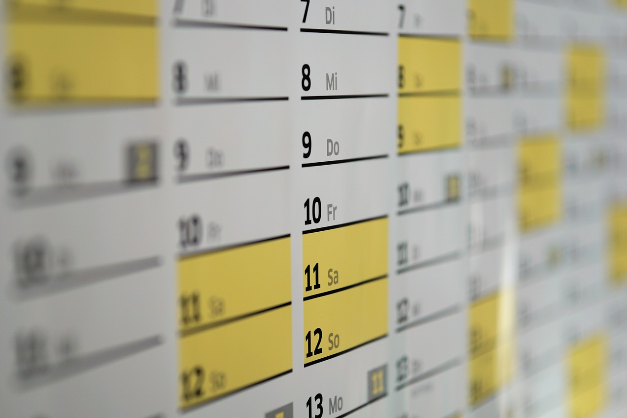Excel : Utilisez un calendrier Excel pour mieux vous organiser